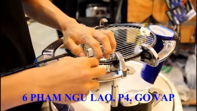 Thiết bị đo độ căng mặt lưới cầu lông - Testing string tension badminton смотреть онлайн