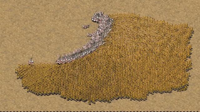 Stronghold Crusader HD 1000 Knights vs 5000 Archers смотреть онлайн