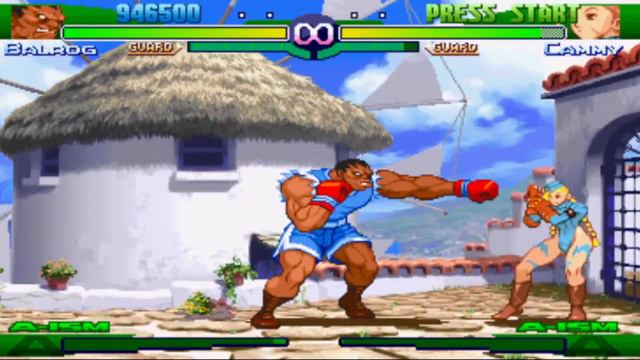 Street Fighter Alpha 3 - Balrog Playthrough (PS1)