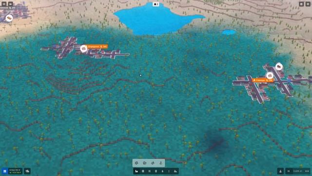 Voxel Tycoon #1 - Ресурсы, города и много транспорта! (Воксель Тайкун) смотреть онлайн