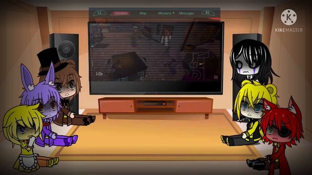 FNAF Reacts To FNAF Security Breach Trailer
