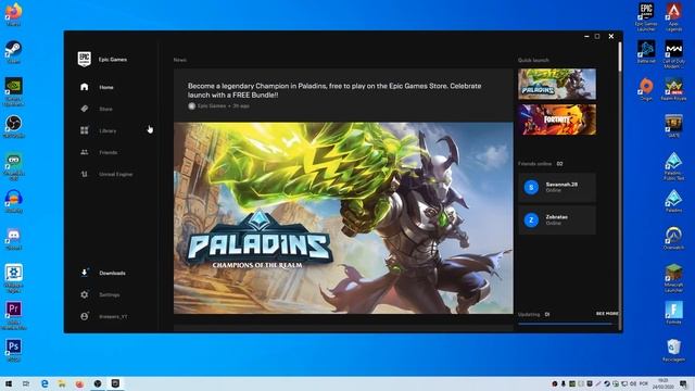 How to install Paladins on Epic games without Downloading смотреть онлайн