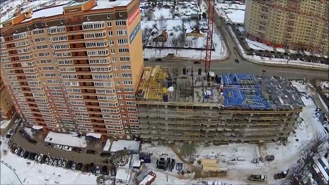 ЖК на пр-те Красной Армии 251а, Сергиев Посад, 18.02.2015 - обзор новостройки смотреть онлайн
