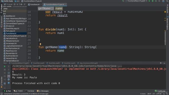 37 - Functions (No return Type, No parameters) - Kotlin Developer Course - Build Android Apps Kotli смотреть онлайн