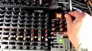 Behringer Xenyx X2222 USB mixer- FX processor demo-Part 1 of 2(voice)