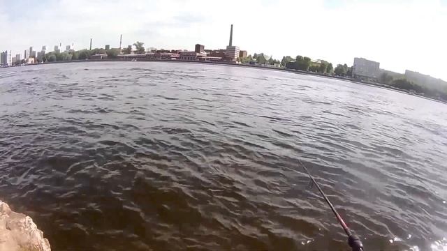 САНКТ-ПЕТЕРБУРГ рыбалка на Неве микроджиг в отвес окунь! смотреть онлайн