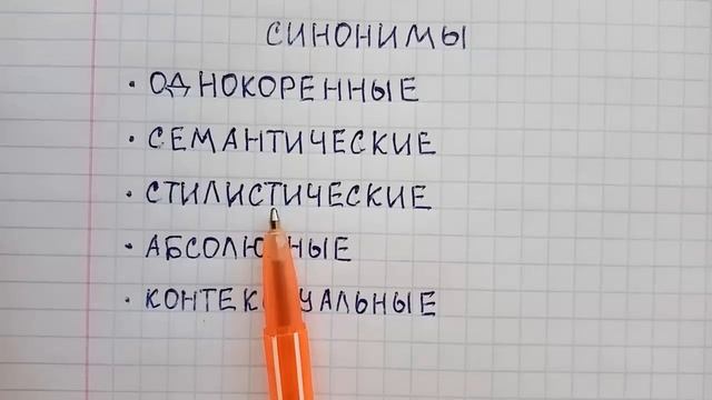 Что такое синонимы в русском языке и какие они бывают - объяснение с примерами смотреть онлайн