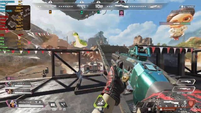 AMD Athlon 3000g and GT1030 Apex Legends 1080p Game test CG Test смотреть онлайн