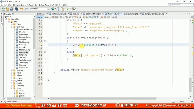 #41 Change Password | User Management Module | CodeIgniter 4 Tutorials смотреть онлайн