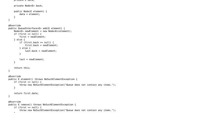 Generic Queue (Array and Linked List) Implementation смотреть онлайн