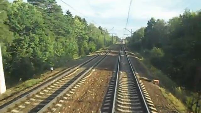 Поездка на ВЛ11М-228 от пл Луговая до ст Лобня смотреть онлайн