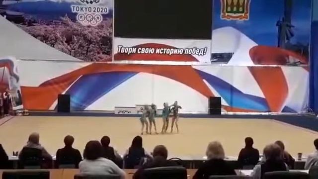 "Звездочки" - бронзовые призеры Всероссийских соревнований по художественной гимнастике смотреть онлайн