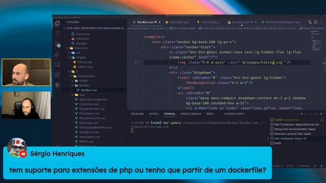 Programação Website DevPT - Laravel, Livewire, Filament, e VueJS - Ep. 6 смотреть онлайн