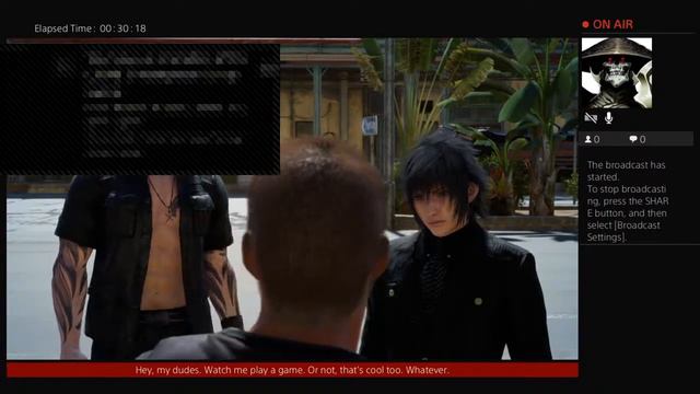 Sid plays Final Fantasy XV смотреть онлайн