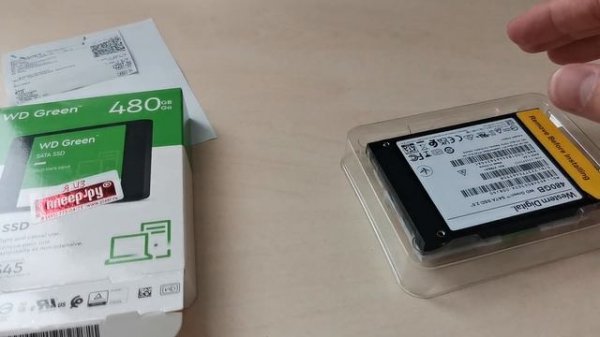 Твердотельный накопитель Western Digital Green SSD 480Gb SATA WDS480G3G0A (отзывы в Плеер.Ру)