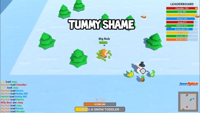 Snowfight.io Game Play Walkthrough смотреть онлайн