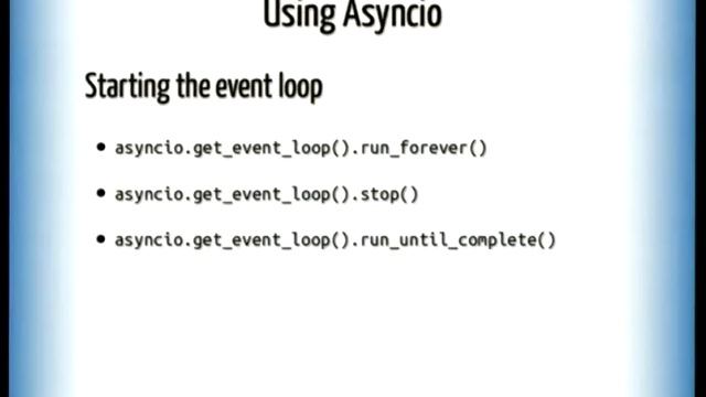 World is Asyncio смотреть онлайн