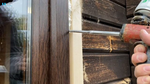 Увеличение проемов в деревянном дачном доме и установка ПВХ конструкций в профиле Рехау Делайт смотреть онлайн