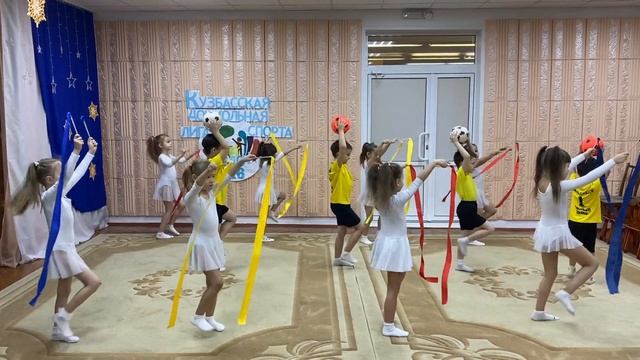 Кузбасская дошкольная лига спорта - 2021-2022 гг "Ритмическая гимнастика ДОУ 216" смотреть онлайн
