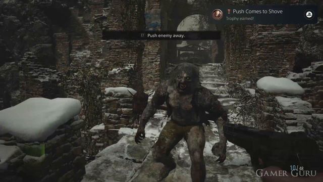 Resident Evil 8 Village - Push Comes To Shove Trophy Guide смотреть онлайн
