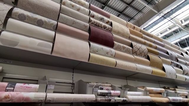 В Castorama за обоями. Садовая мебель. Продолжаем ремонт в доме. смотреть онлайн