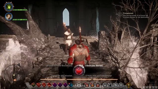 Dragon Age: Inquisition - Trespasser DLC - Dorian Romance Goodbye смотреть онлайн