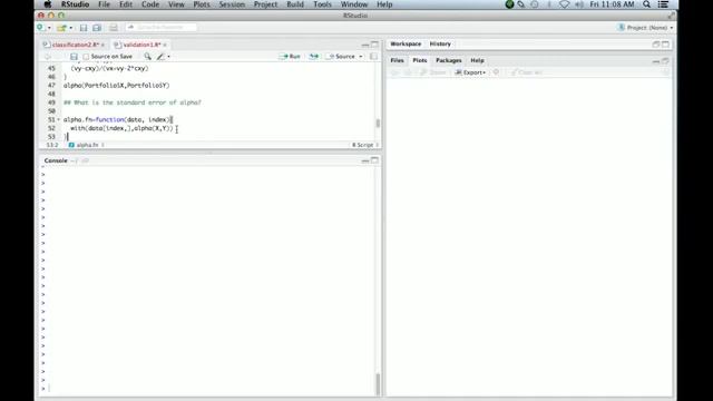 Statistical Learning: 5.R.2 Bootstrap смотреть онлайн