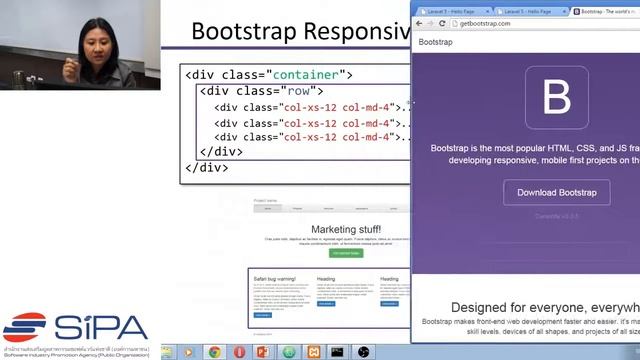 PHP Programming with Laravel Framework ตอนที่ 4 смотреть онлайн