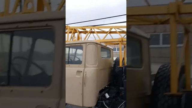 Автокран КРАЗ-250 экспресс-обзор от Виталия Белоглазова смотреть онлайн