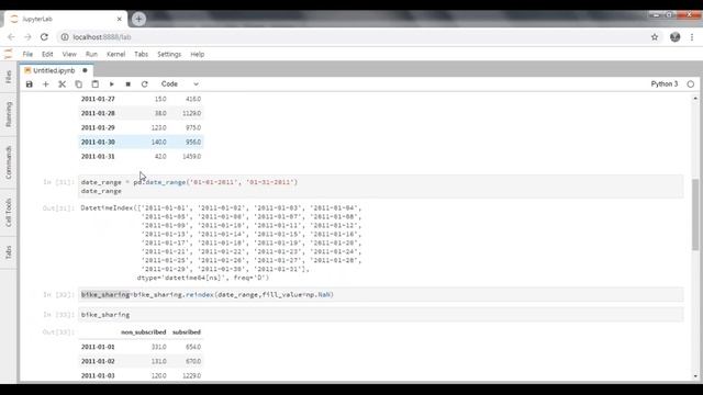 PREDICTING DATA USING DATE RANGE METHOD IN PYTHON PANDAS смотреть онлайн