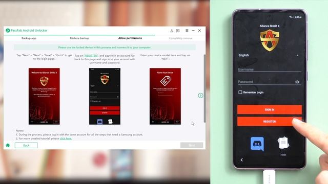 [FRP Bypass Guide] How To Bypass Google Lock On SAMSUNG (Android 11) - PassFab Android Unlocker