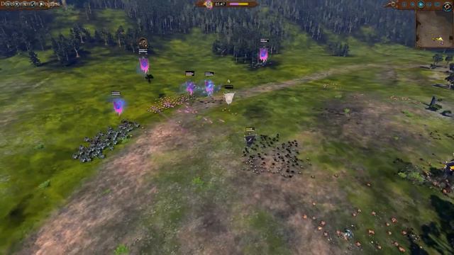 DOOM KNIGHTS OF TZEENTCH - The Night Goblin Horde - Immortal Empires - Total War Warhammer 3 смотреть онлайн