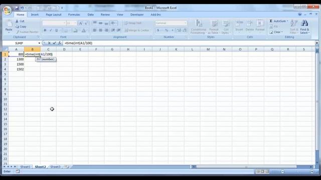 How to Convert Military Time to Regular Time in Excel Spreadsheet смотреть онлайн