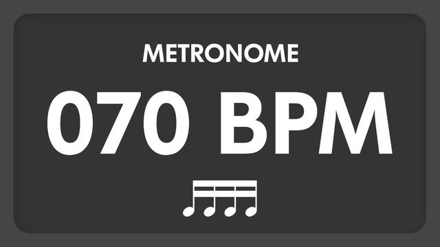 70 BPM - Metronome - 16th Notes смотреть онлайн