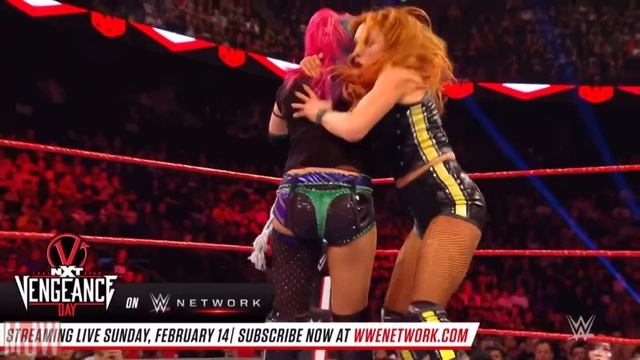 Becky Lynch brutalizing Asuka смотреть онлайн