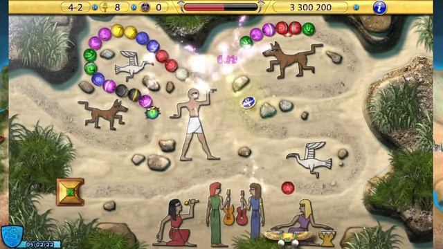 Luxor Amun Rising HD Expert Mode ! Episode #04 : Black Gallery смотреть онлайн