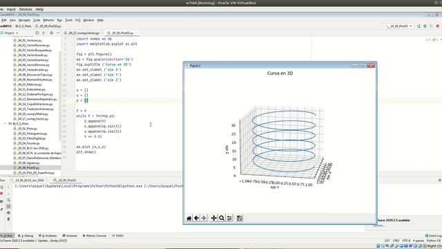 INFO1-Py - 05.08 Plots de lineas en 3D смотреть онлайн
