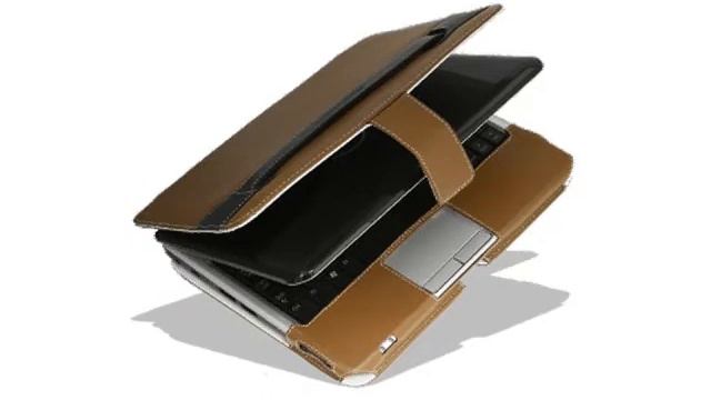 Carrymobile Leather Case for Dell Inspiron Mini 9 (4-cell battery) - Book Type (Brown Bi-Color) wit смотреть онлайн