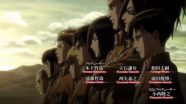 Attack on Titan Season 2 - Opening _ Shinzou wo Sasageyo! смотреть онлайн