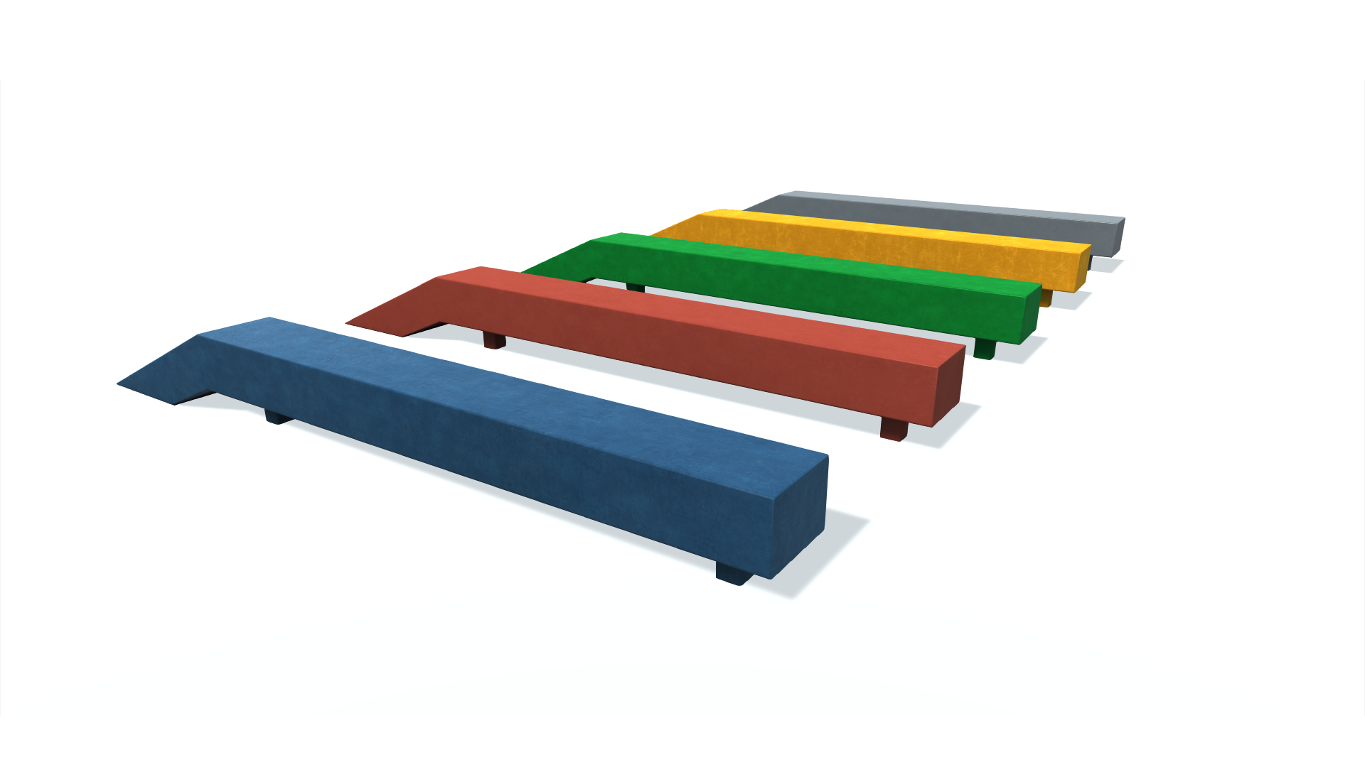 3D модель Объект игровой детской площадки A. 3D Model. "Playground object A." смотреть онлайн