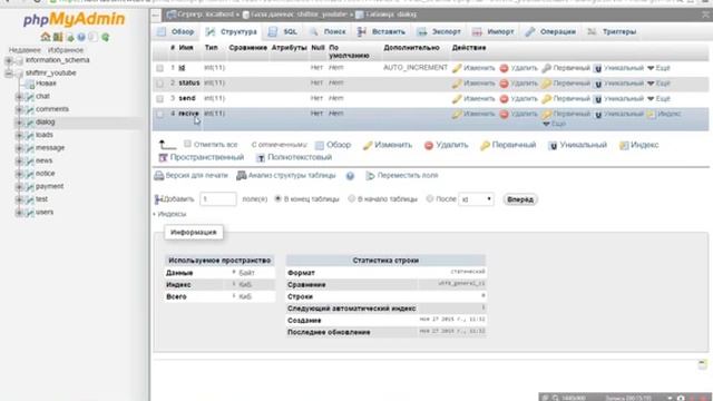 Как создать свой движок CMS - PHP Создаём личные сообщения №1 смотреть онлайн