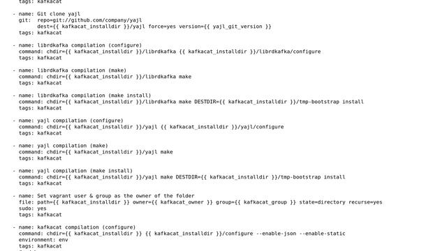 How to create a local fact in Ansible playbook which will skip steps which are already done in... смотреть онлайн