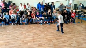 Финал по брейк дансу среди детей 5-7 лет.