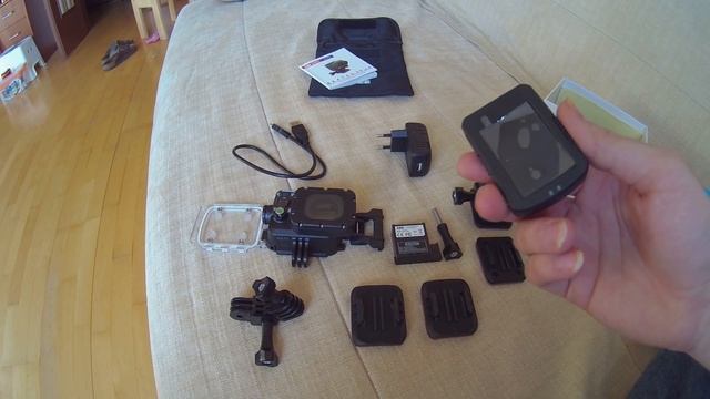 Обзор AEE S70 комплектация камеры. Unboxing AEE S70.