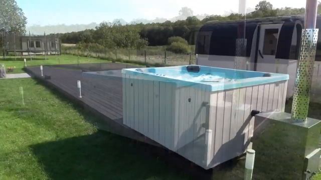 Аэромассаж купель из Финляндии Fispars Quattro смотреть онлайн