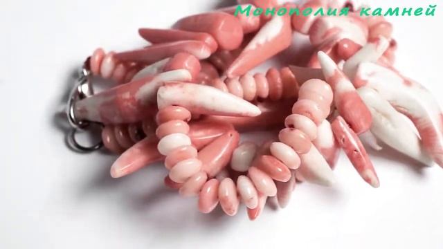 Коралл розовый, колье, 117ОК смотреть онлайн