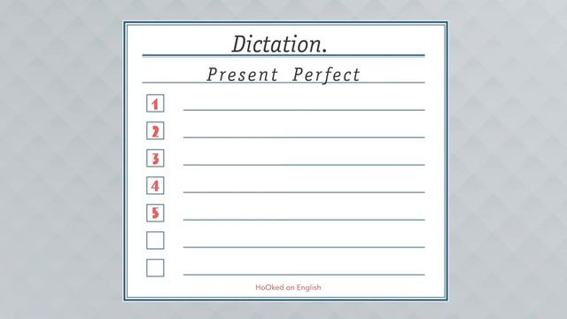 Английский. English dictation practice. смотреть онлайн