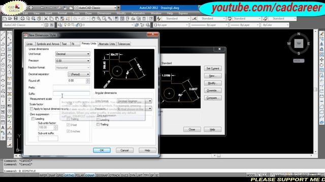 How to Change Dimension Units Of Existing Drawing in AutoCAD| MM TO METER | CAD CAREER смотреть онлайн