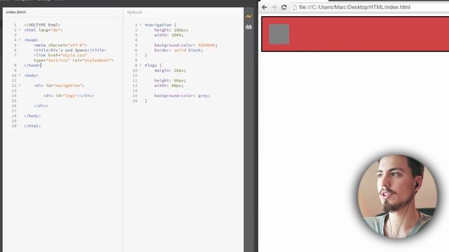 Div und Span in CSS - HTML Tutorial | CSS lernen für Anfänger смотреть онлайн