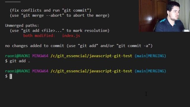 Resolvendo conflitos em merge | Git Essencial - 09 смотреть онлайн